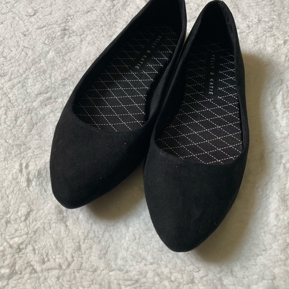 Kelly & Katie | Pirassa Black Ballet Flat